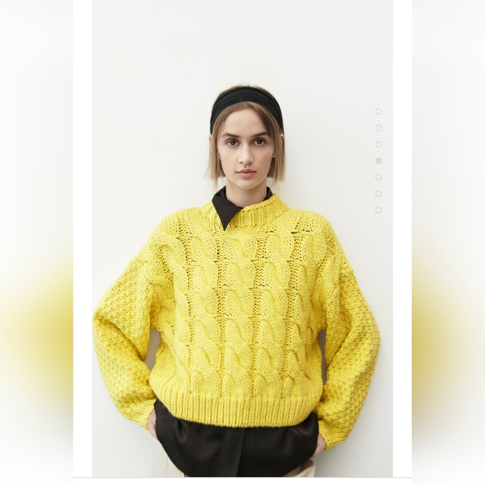 Zara Cable Knit Sweater